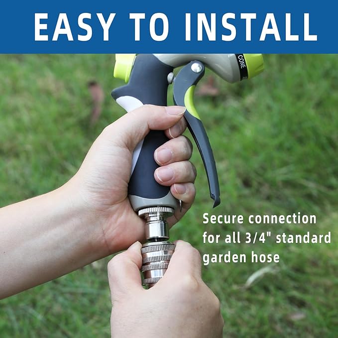 GardenPro – Stainless Steel Quick Connect Hose Set – image 2
