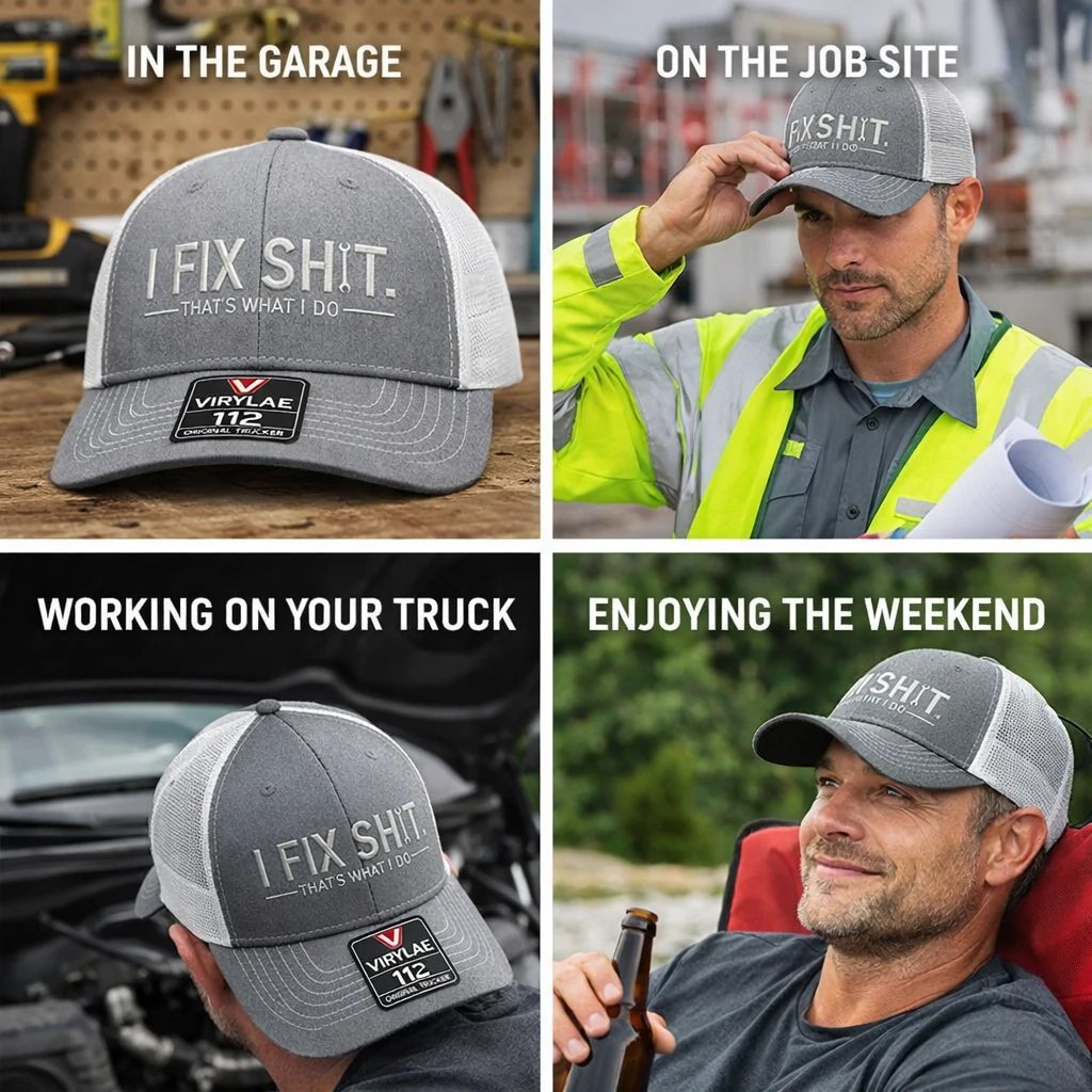 ToolTalk Cap – Funny Fixer Hat – image 9