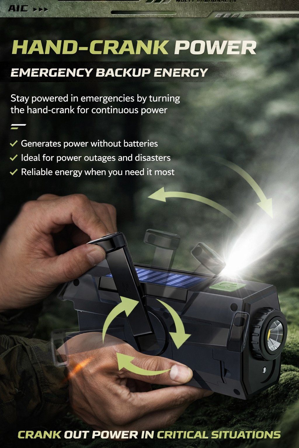 PowerCast Elite – 4-in-1 Emergency Radio – image 11