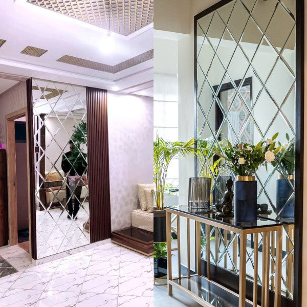ReflectCraft – Modern Geometric Mirror Wall Art – image 2