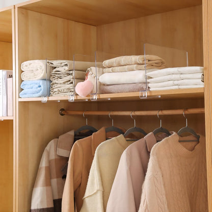 NeatStack – Acrylic Clothes Shelf Divider – image 5