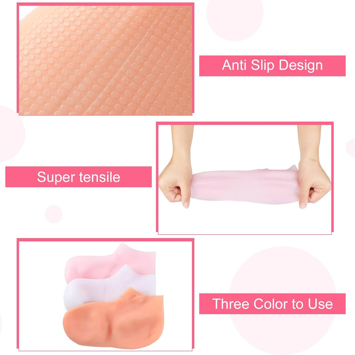 VelvetHeel Socks – Smooth Skin Foot Care – image 3