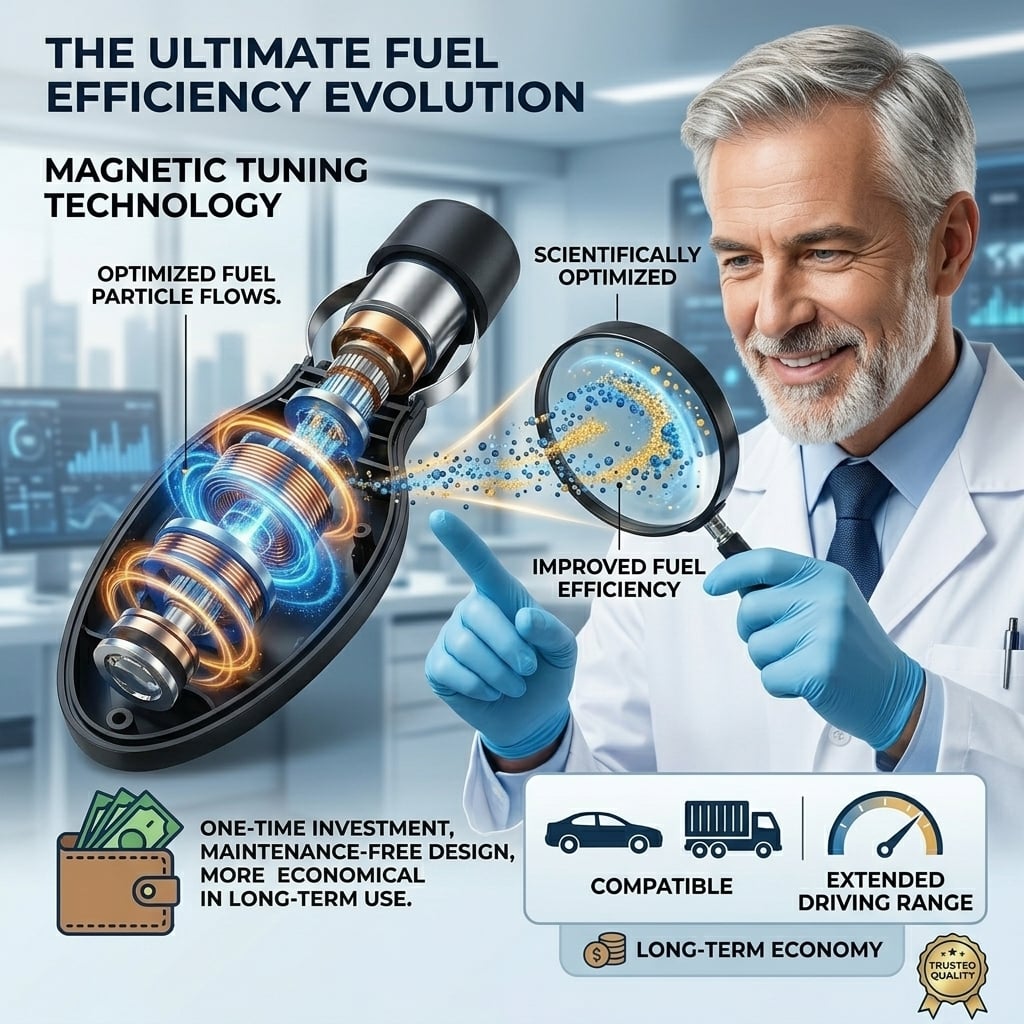 Saves 30% on fuel consumption. — Plug-and-Play Fuel Saver: Drive Further, Improve Fuel Efficiency – image 3