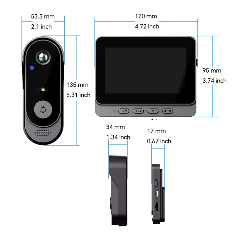 DoorGuard Pro – Smart Video Intercom Door Viewer – image 4