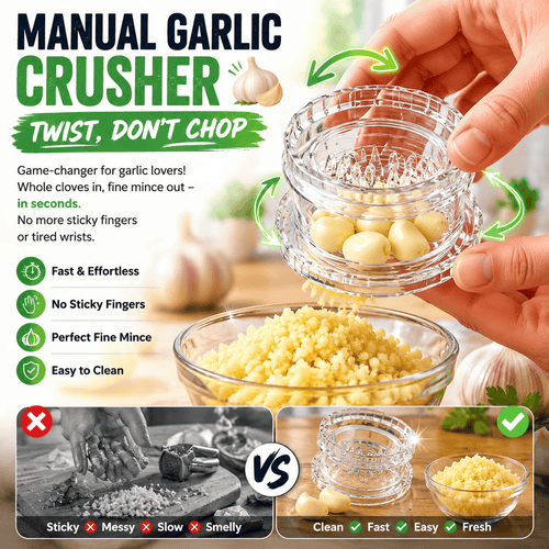 GarliPro – Multi-Functional Garlic Twister – 2-Pack