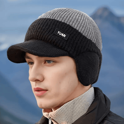 FrostGuard – Winter Knitted Earflap Hat for Men – image 10