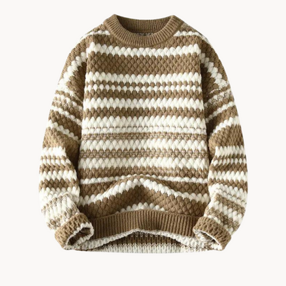 Dexter Crew Neck Sweater – Khaki / XS