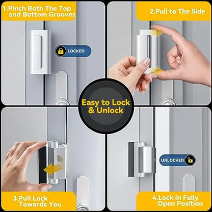 DoorFort – Premium Reinforcement Safety Lock – image 5