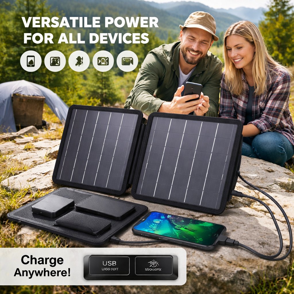 EcoSun – Solar Powered Folding Travel Bag – image 5