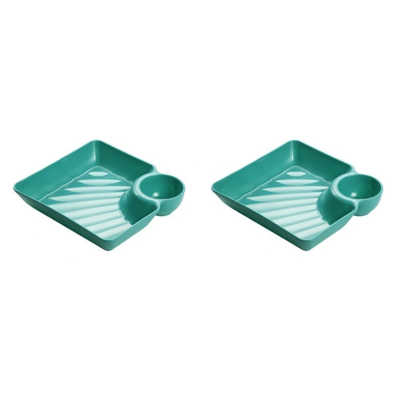 DipMate – Smart Sauce Separated Plate – Green *2