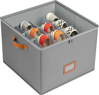SoftStore – Collapsible Fabric Shoe Organizer Box – Grey