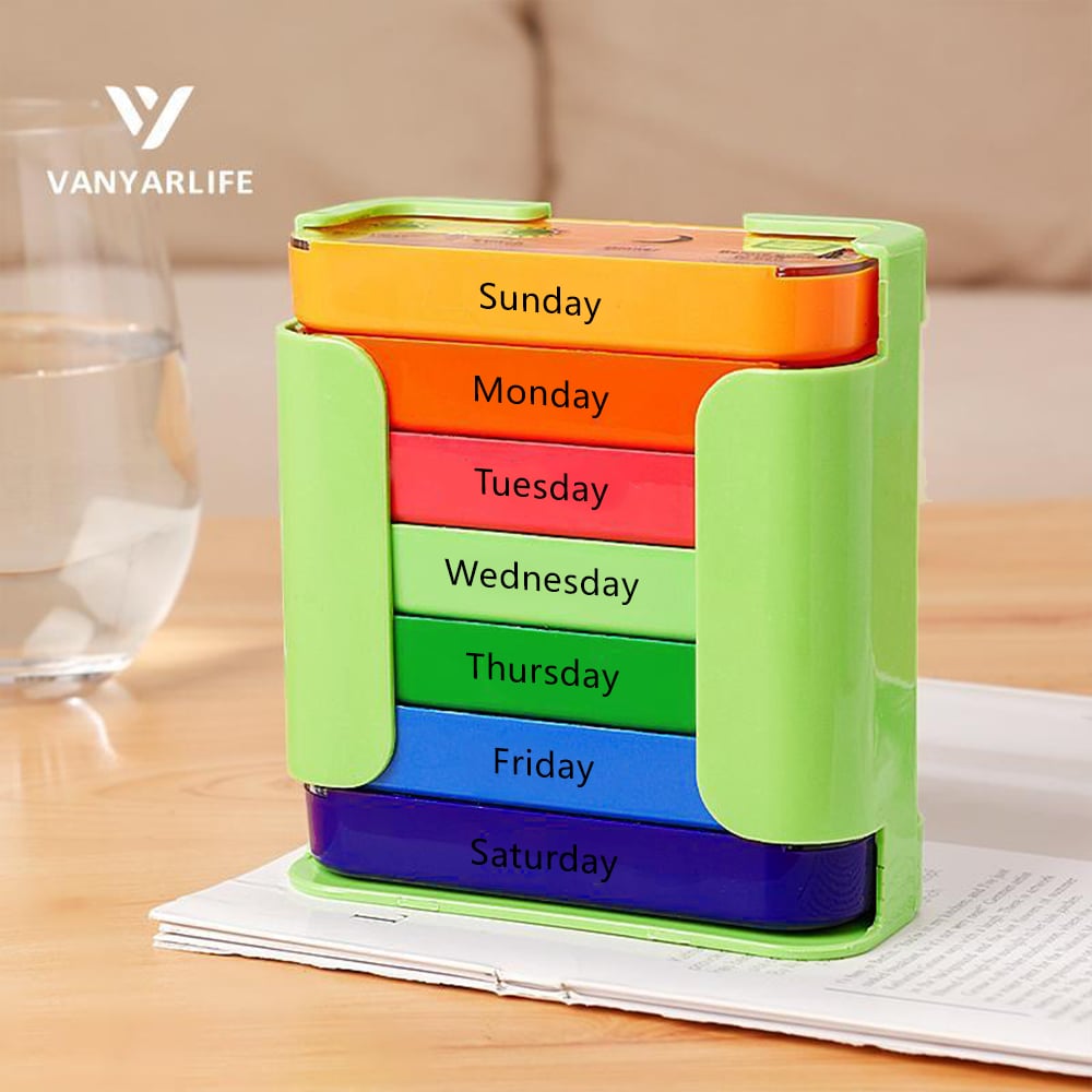 PillMaster – Weekly Medication Organizer Box – image 2
