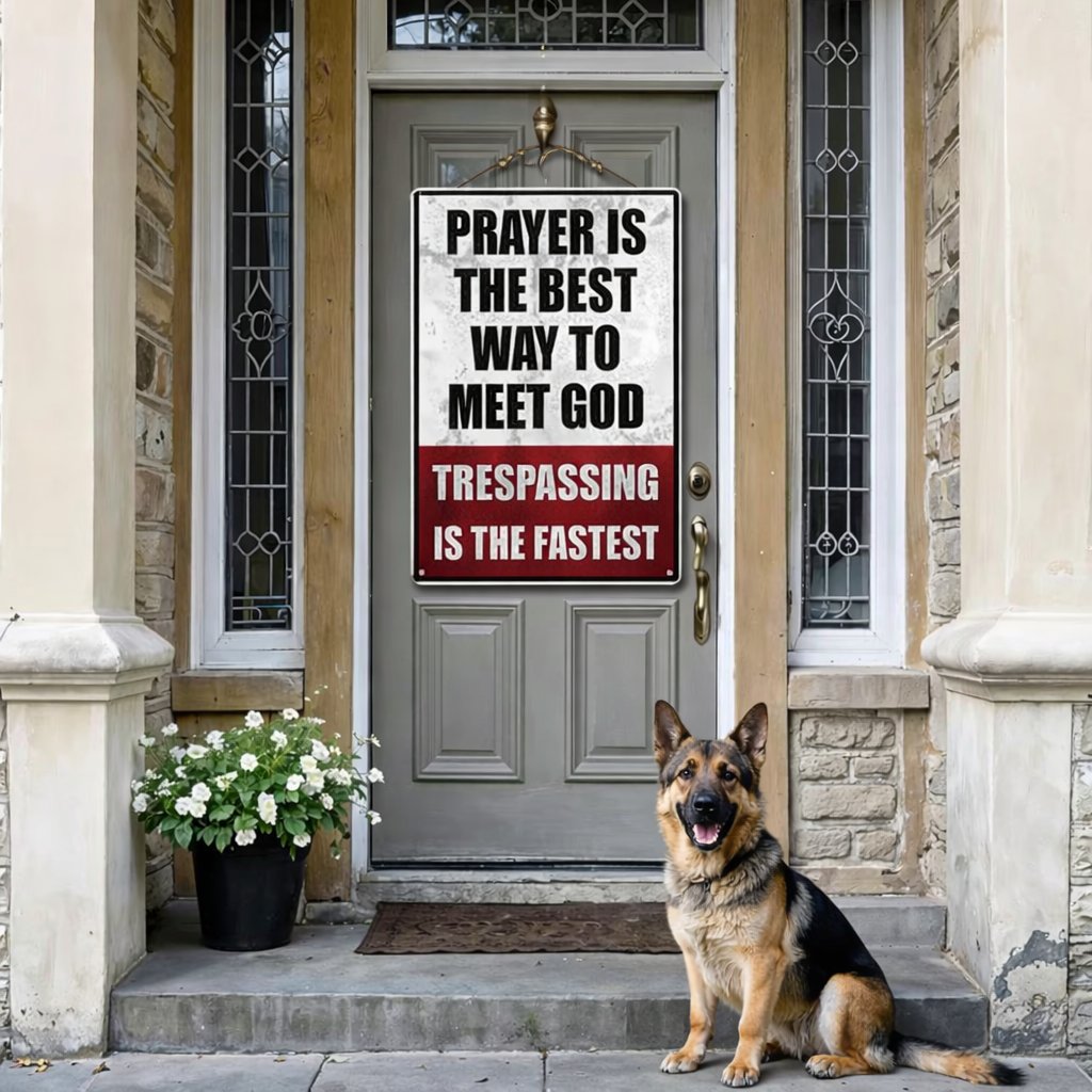 Metal No Trespassing Signs Private Property Funny – image 7