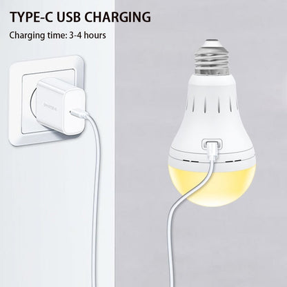 BrightEase – Rechargeable LED Bulb with Remote Control – image 5