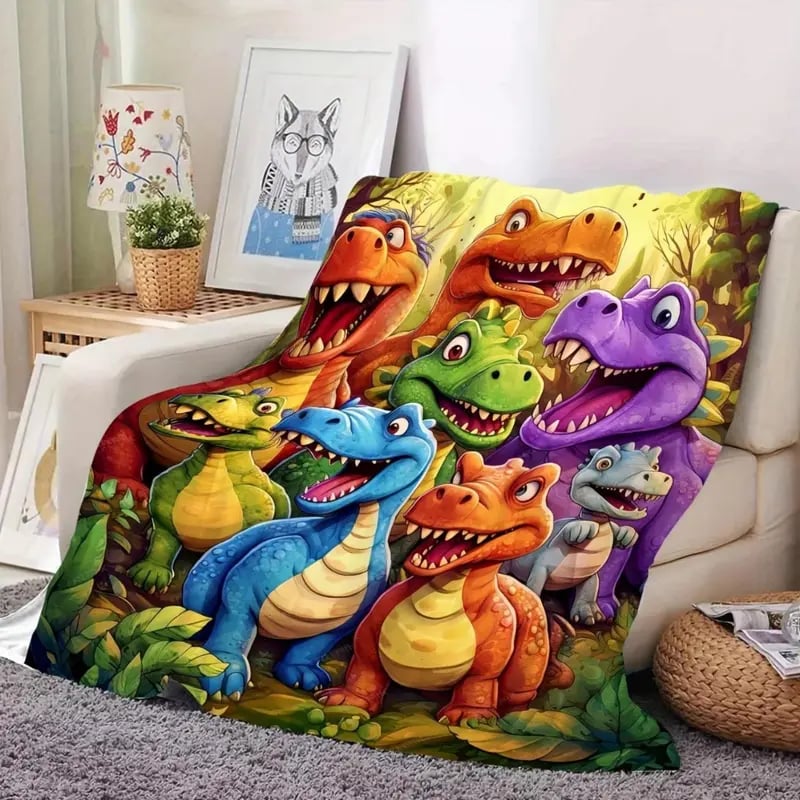 SnuggleSaurus - Ultra-Soft Dino Blanket – image 2