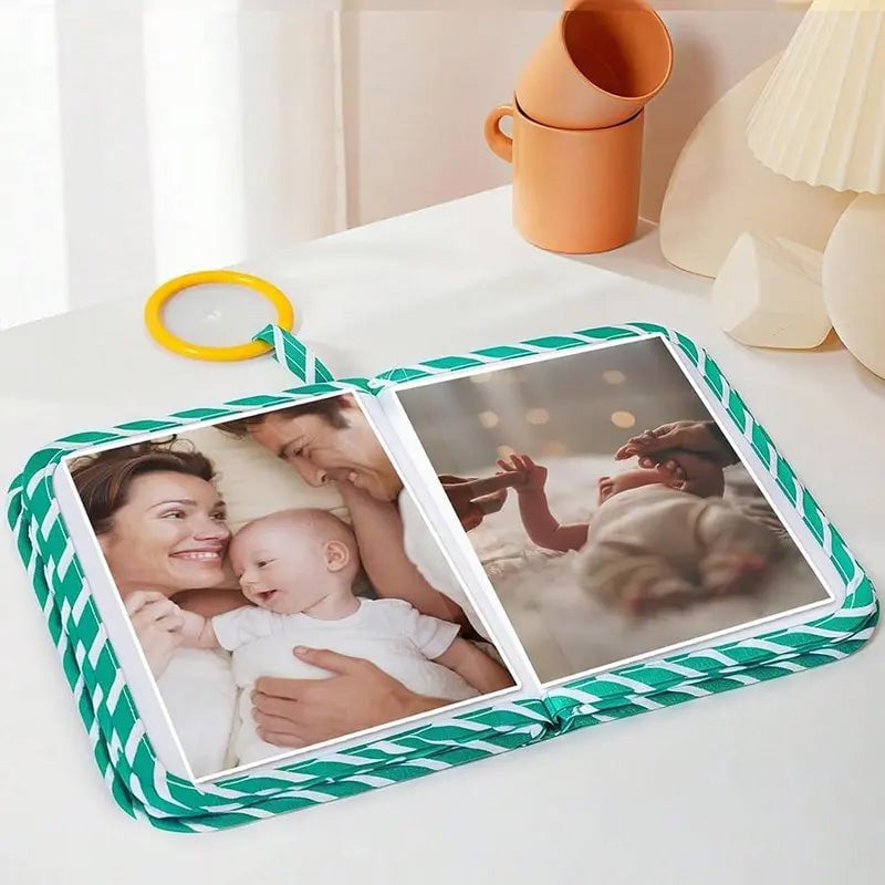 CuddlePages – My First Baby Memory Book with Mirror – image 6