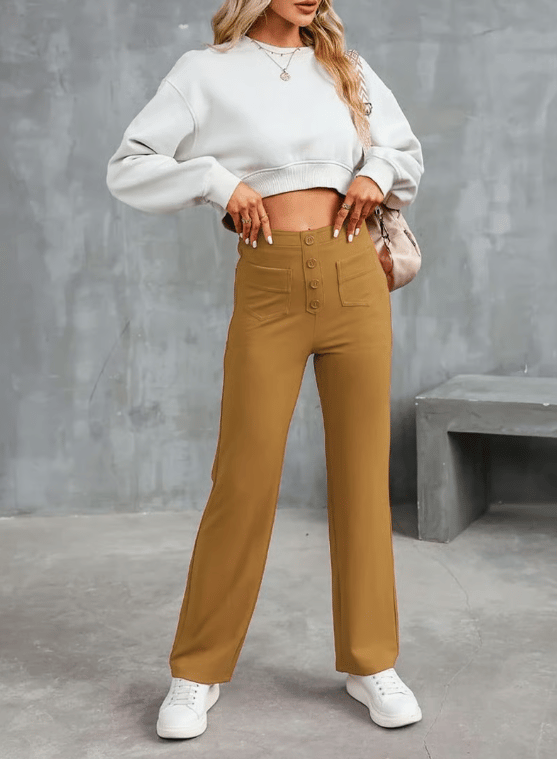 CargoFlex – Multi-Pocket Utility Pants – khaki / S