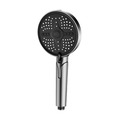 VortexRain – High Pressure Bathroom Shower Head – Gray / Shower Head Only / 2 drain covers（10*10cm）