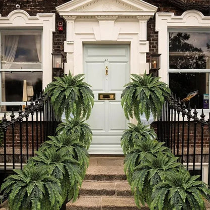 GreenGlow – Realistic Artificial Boston Fern – Buy 5 Get 2 Free ( 7 Bundles )