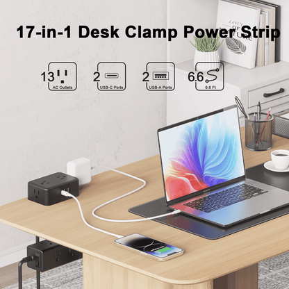 VoltClamp Pro – Clamp-On 20W Fast Charging Power Hub – image 7