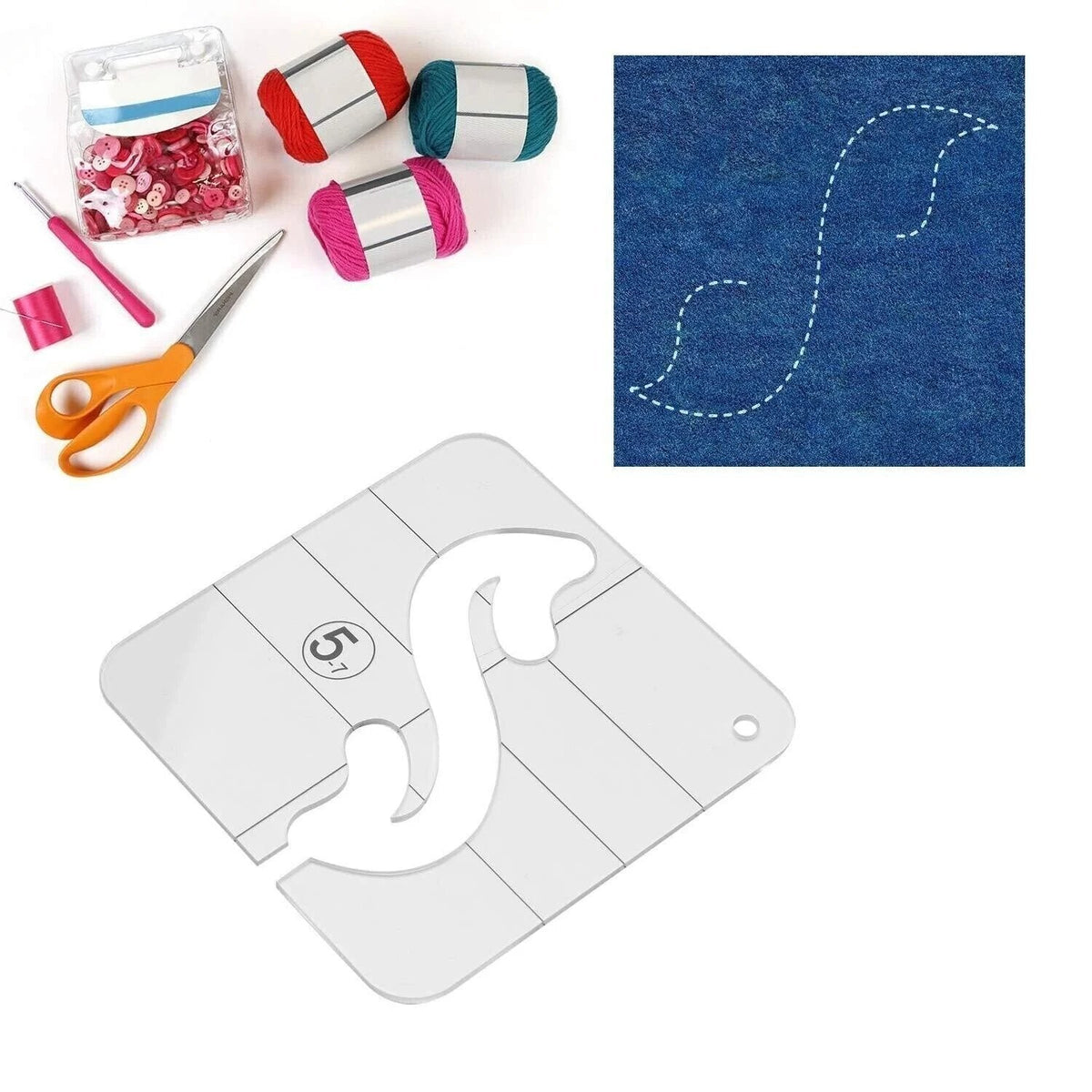 StitchGuide – Free Motion Garment Ruler Set – image 14