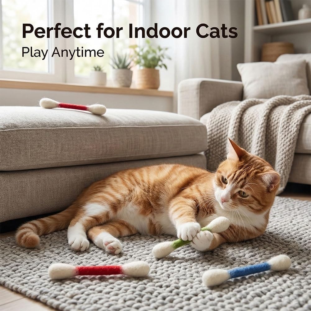WhiskerFun – Multi Cat Swab Toy Set – image 4