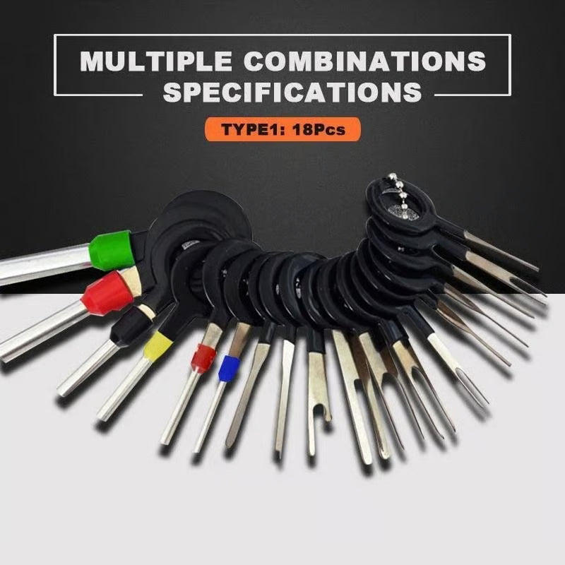 WireEase – Professional Terminal Removal Tool Kit – 18 PCS SET