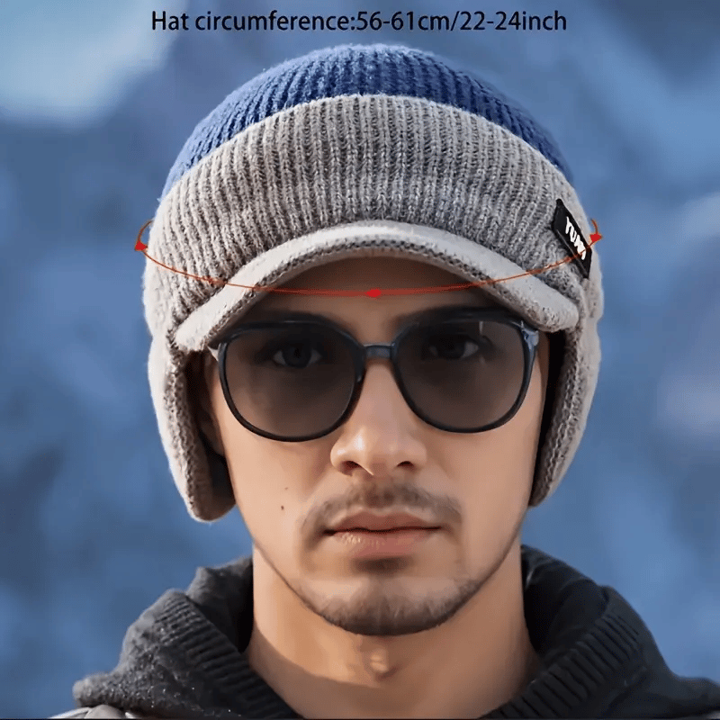 FrostGuard – Winter Knitted Earflap Hat for Men – image 6