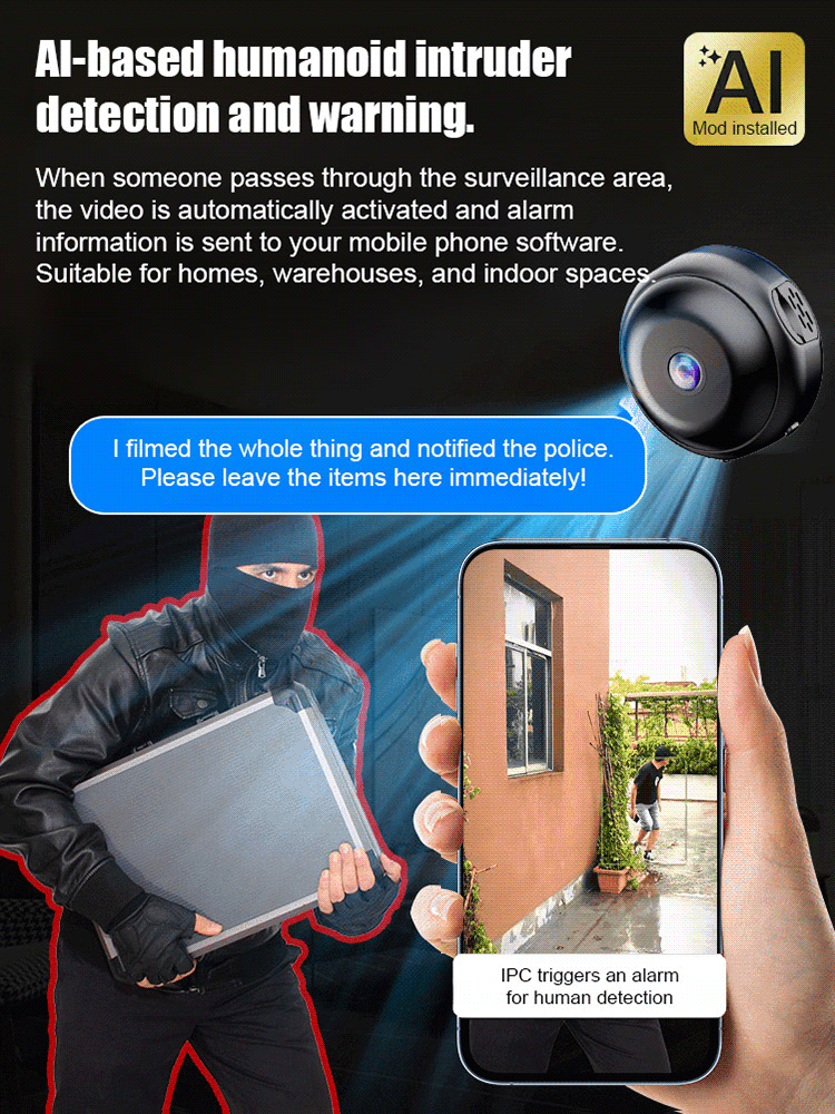 【No WIFI or electricity requiredTiny and installs in 1 second Remote real-time viewing – image 2