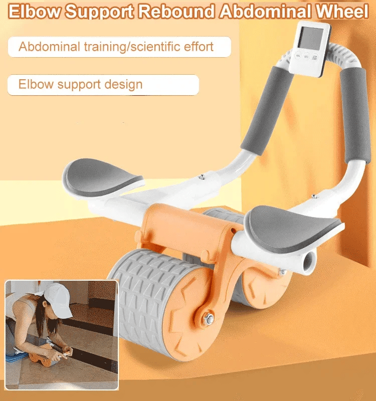 CoreRebound – Elbow Support Abdominal Wheel – Orange