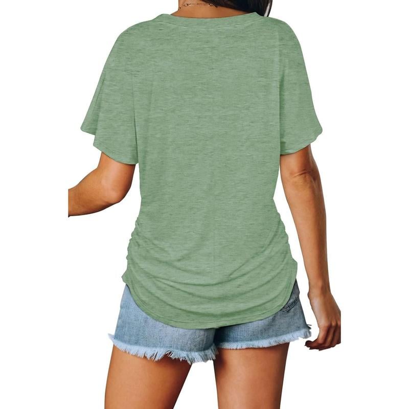 LunaFlow – V-Neck Loose Fit Top – image 10