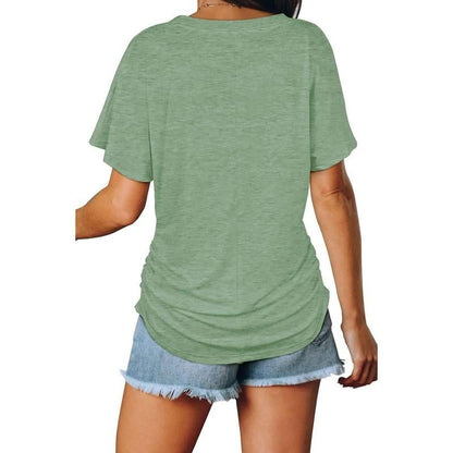LunaFlow – V-Neck Loose Fit Top – image 10