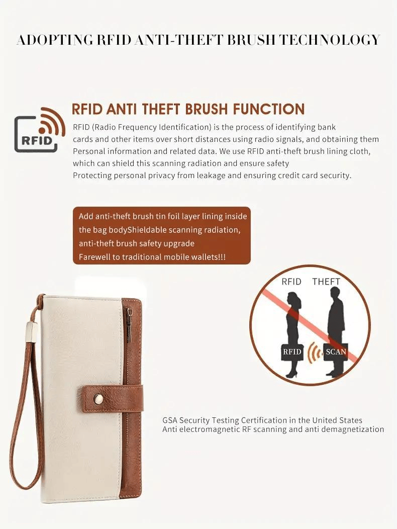 LunaVault – RFID Blocking Elegant Long Wallet – image 11