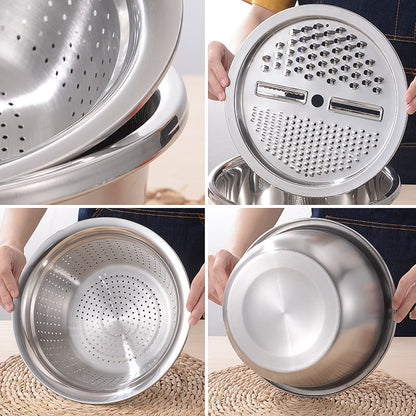 GrateCraft | 3-in-1 Stainless Steel Grater Bowl – image 11