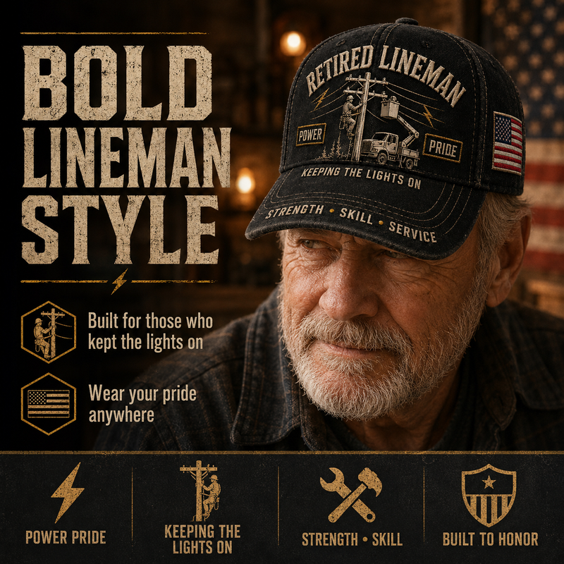 PowerGuard – Retired Lineman Commemorative Cap – image 12