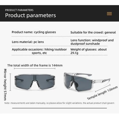 VisionForce – Colorful Mirrored Cycling Sports Eyewear – image 6