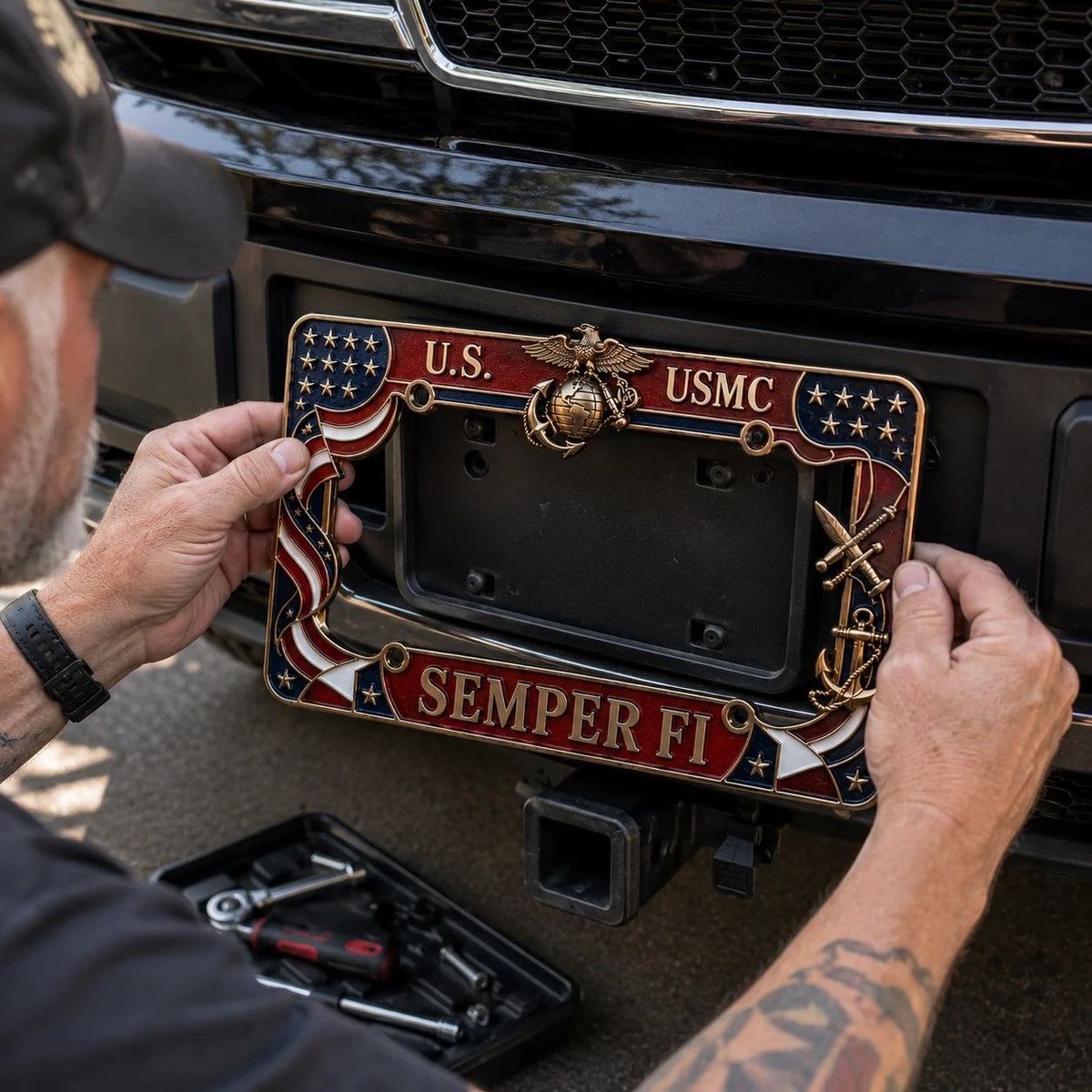 MarinePride – Semper Fi Auto Frame – image 6