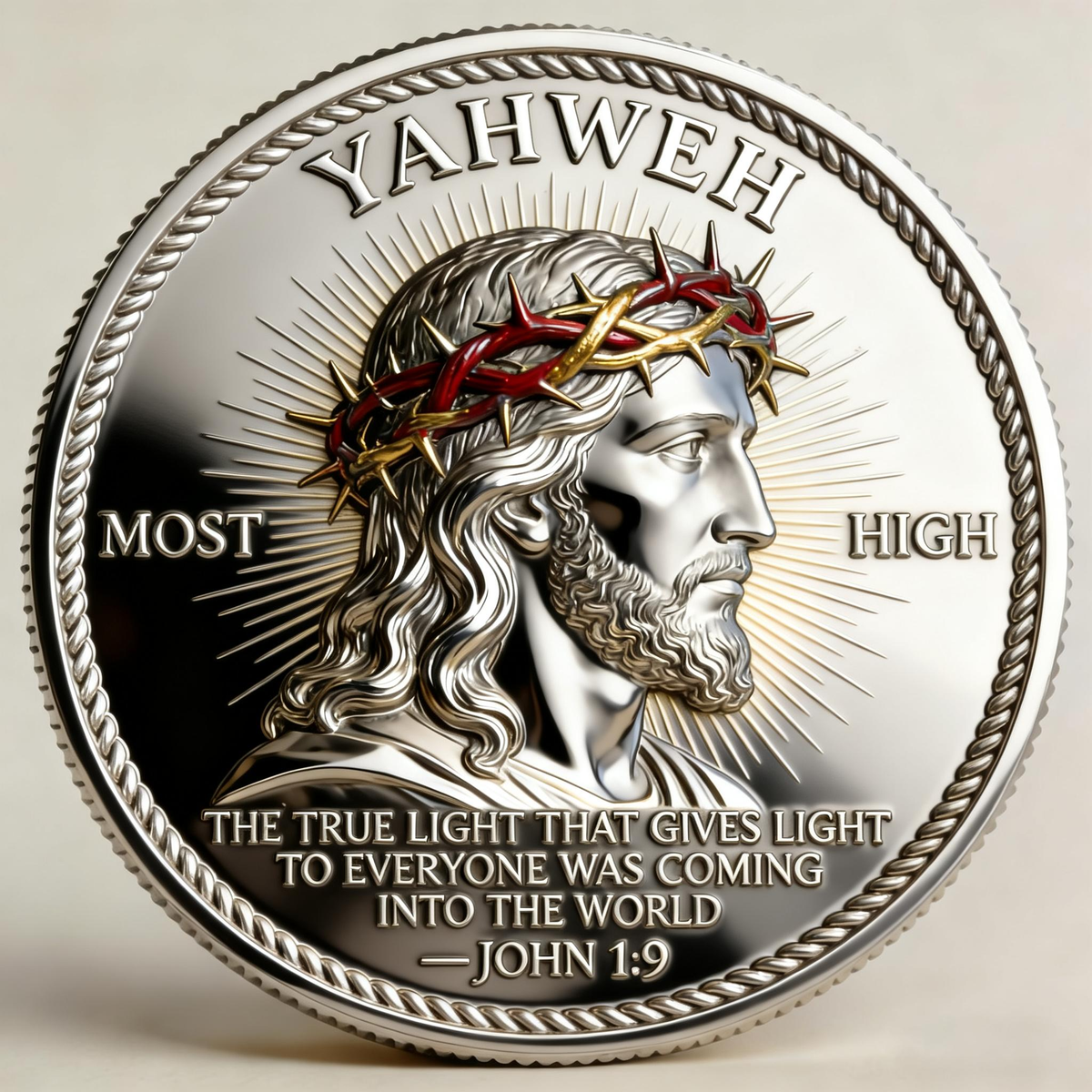 SacredShine – Divine Light Coin – BUY 1