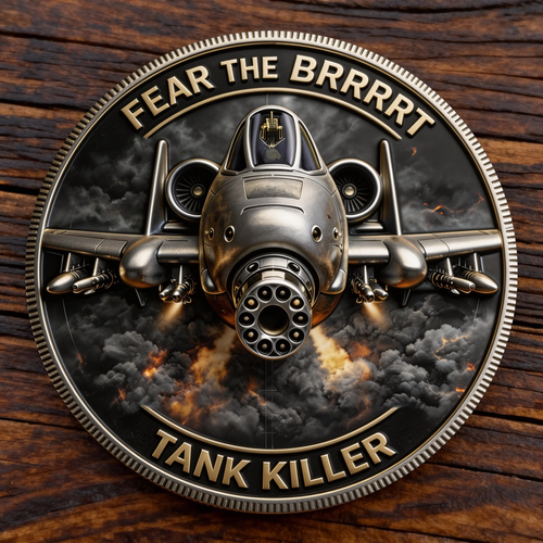 ThunderStrike – A-10 Warthog Legacy Coin – 1 Coin