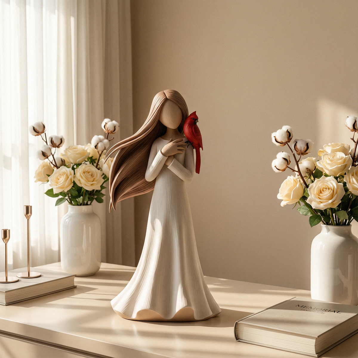 Cardinal Remembrance Love and Serenity Figurine – image 4