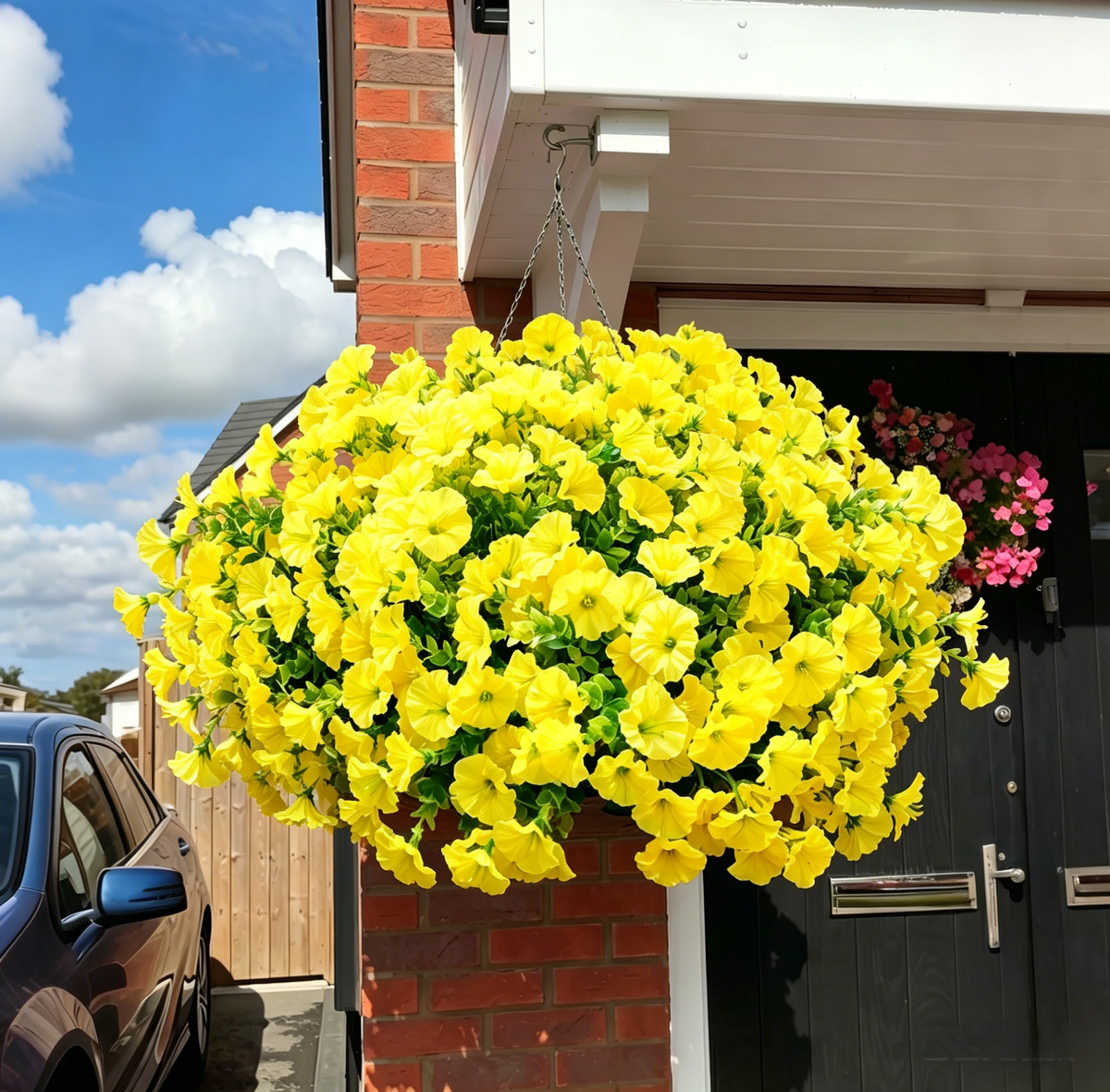 BloomScape – Outdoor Floral Decoration – Yellow