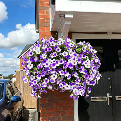 BloomScape – Outdoor Floral Decoration – Mixed Purple