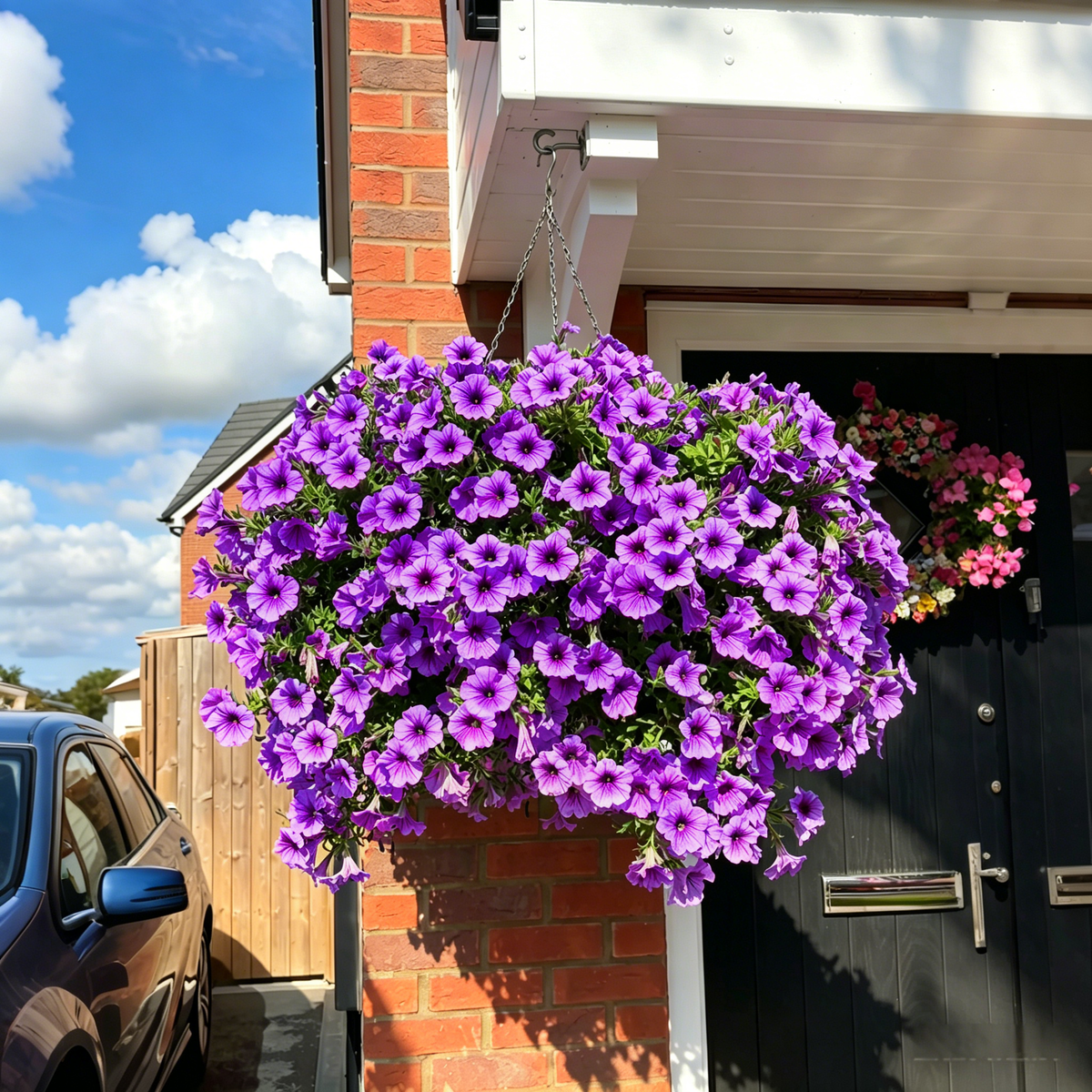 BloomScape – Outdoor Floral Decoration – Purple