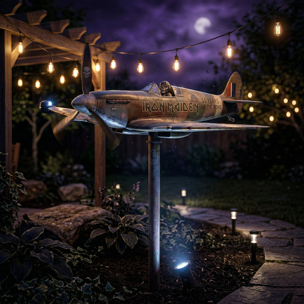 Anniversary Commemorative Garden Wind Spinner – image 6