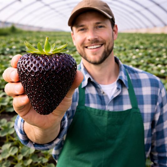 GardenCore – Rare Black Strawberry Seeds – 200 pcs