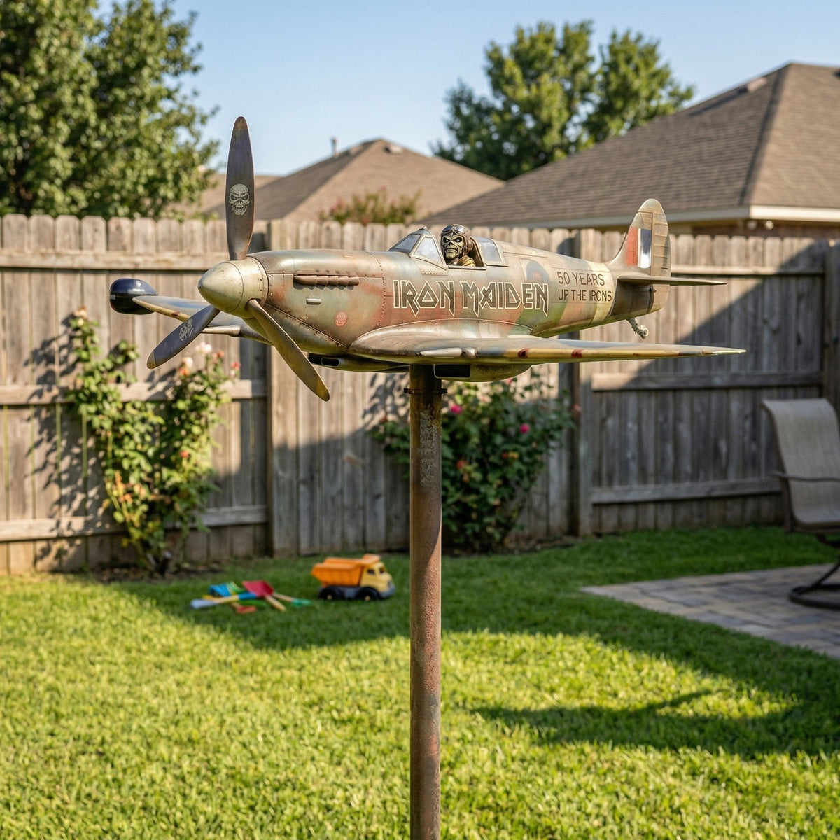 Anniversary Commemorative Garden Wind Spinner – image 9