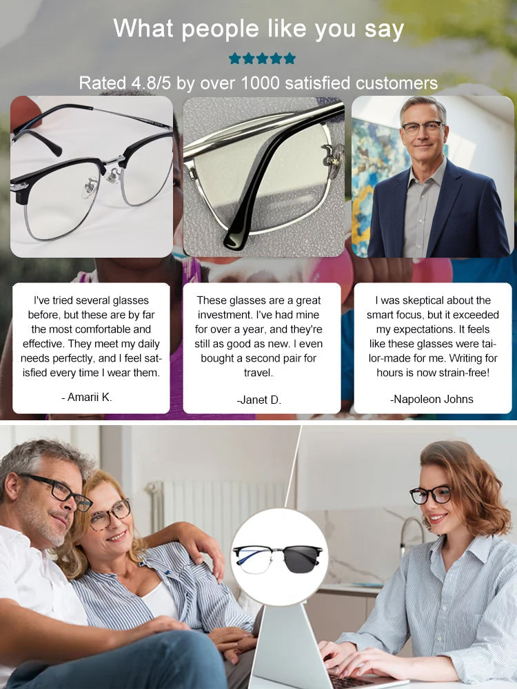 OptiClear – Multi-Focus Reading Glasses – image 9