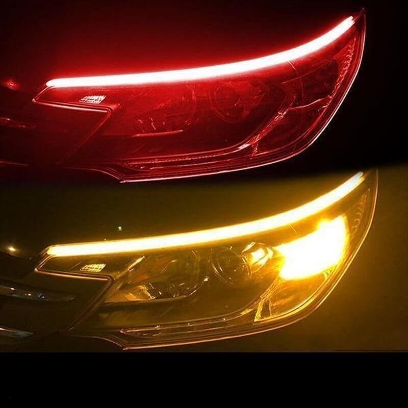 FlowBlink – LED Flow Type Car Signal Light – Red to yellow light (1 Pair)