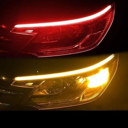 FlowBlink – LED Flow Type Car Signal Light – Red to yellow light (1 Pair)
