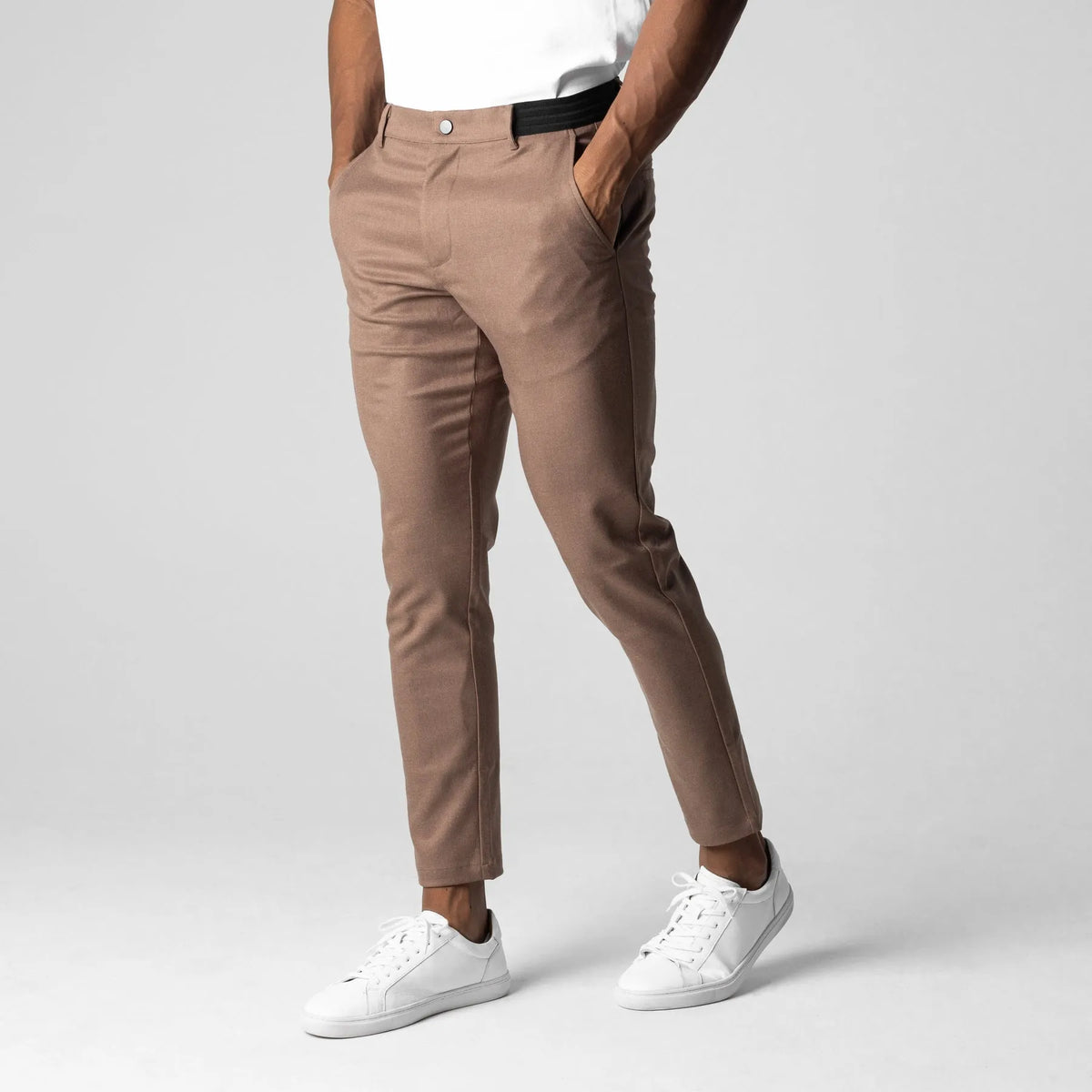 CityFlex – Active Chinos Pants – Brown / XS / 30